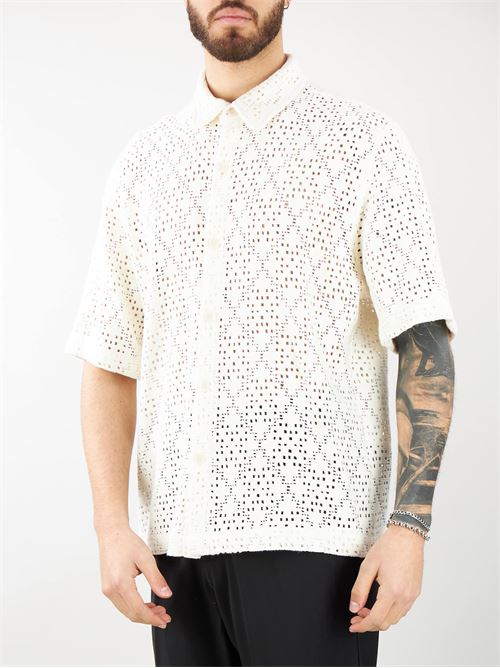Cotton crochet shirt I'm Brian I'M BRIAN | Shirt | CA28852